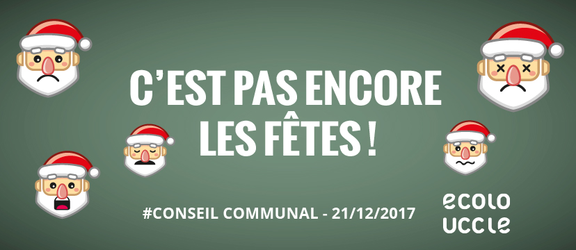 Ecolo Uccle Conseil communal 21/12/2017