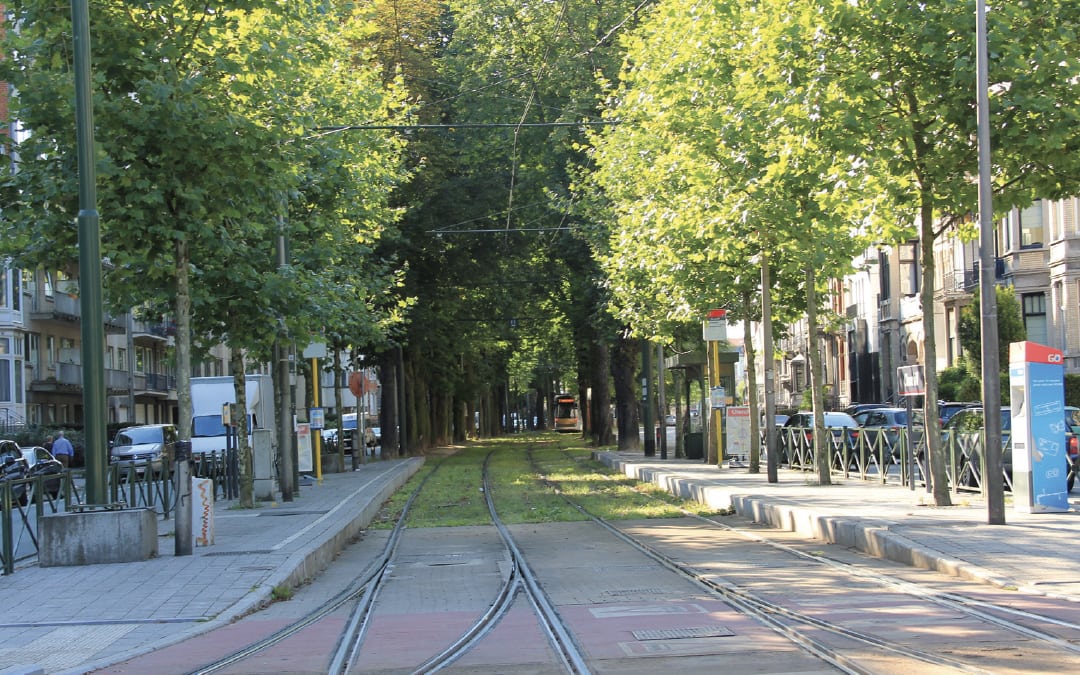 L'avenue Churchill à Uccle