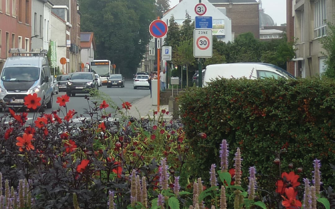 Uccle - La chaussée de Saint-Job